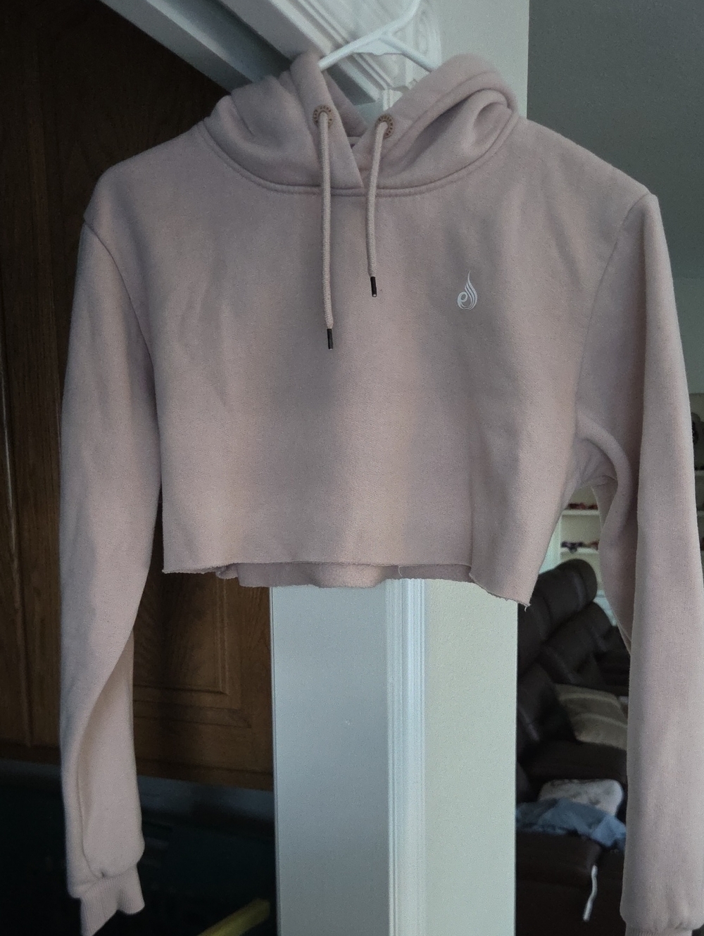Ryderwear cropped pullover hoodie